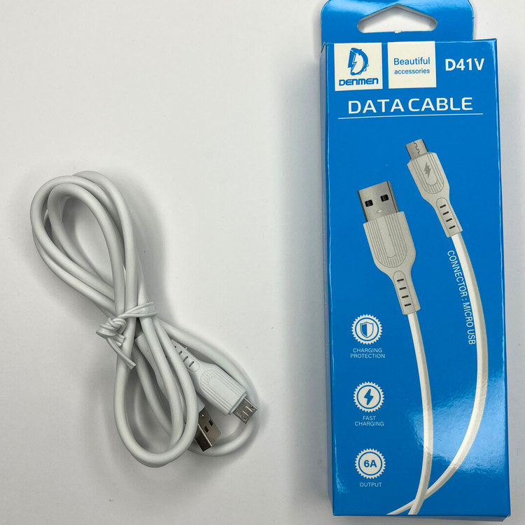 کابل شارژ USB به Micro-USB دنمن DENMEN مدل D41V | شارژ سریع