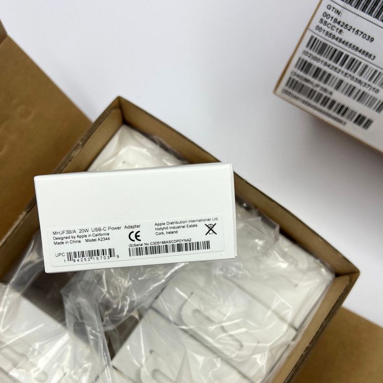 شارژر اصلی اپل 20 وات USB-C | Apple 20W Original Charger (Pack New)