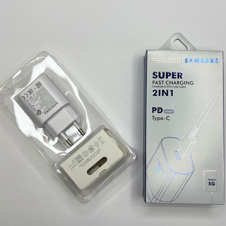 شارژر و کابل اورجینال سامسونگ Note 10 | سوپر فست شارژ Type-C