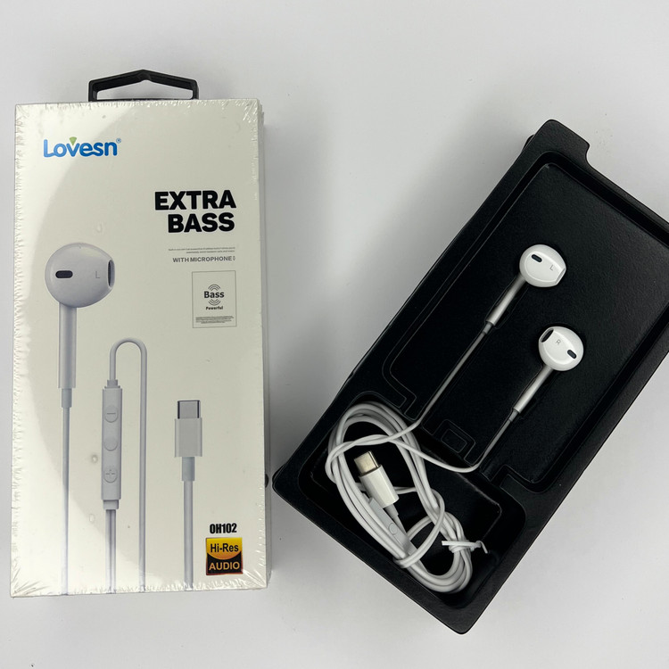 هندزفری تایپ C لاوسن Lovesn Extra Bass مدل OH102