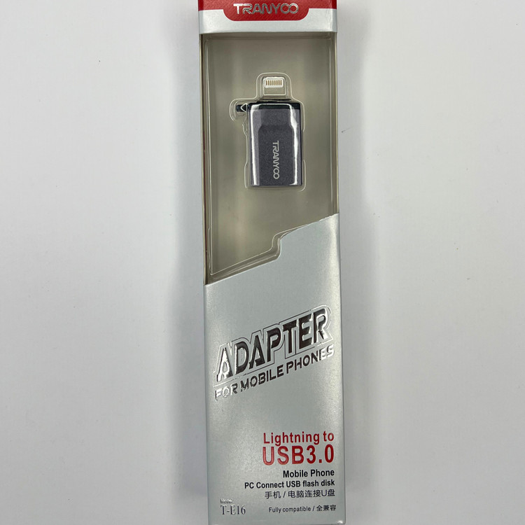 مبدل OTG آیفون Lightning به USB 3.0