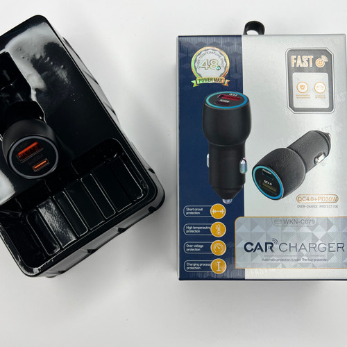 شارژر 48W فندکی QC4 و PD 30W FAST با برد سبز و کیفیت بالا