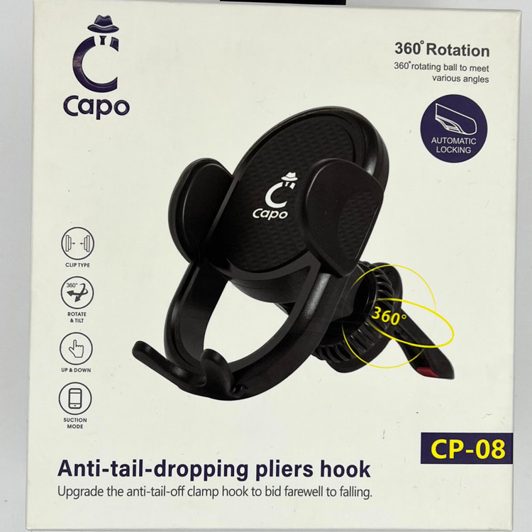 هولدر موبایل دریچه کولر Capo | قفلشونده، بدون لقی، فوقمحکم